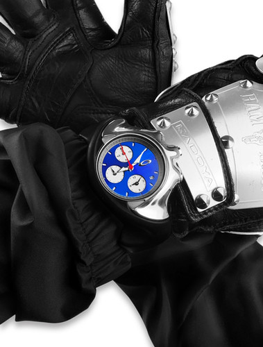 2002 Oakley 'Detonator' Silver Analog Chronograph Watch