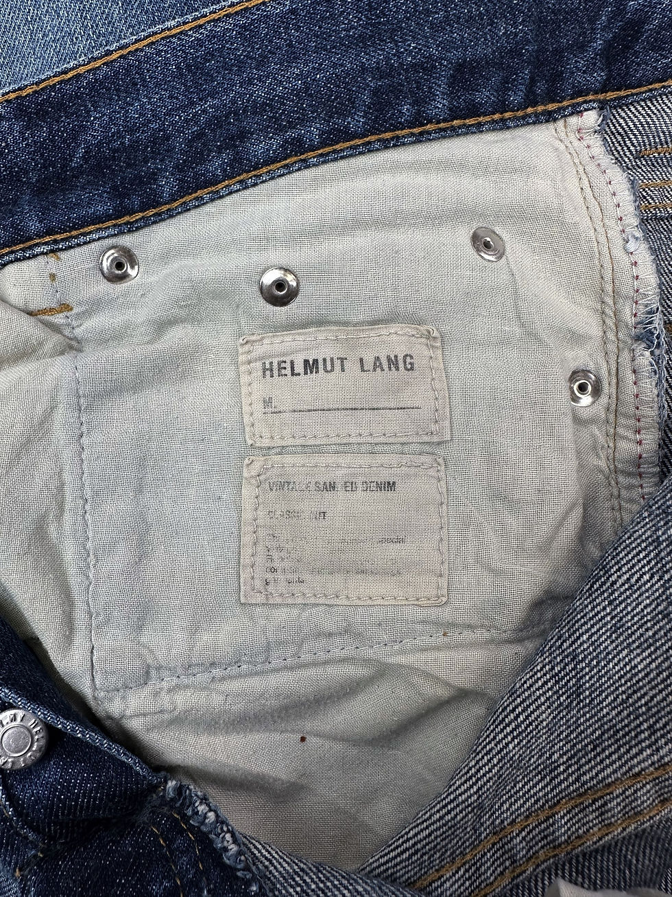 Thumbnail: 00s Helmut Lang ‘5 Pocket’ Blue Washed Denim