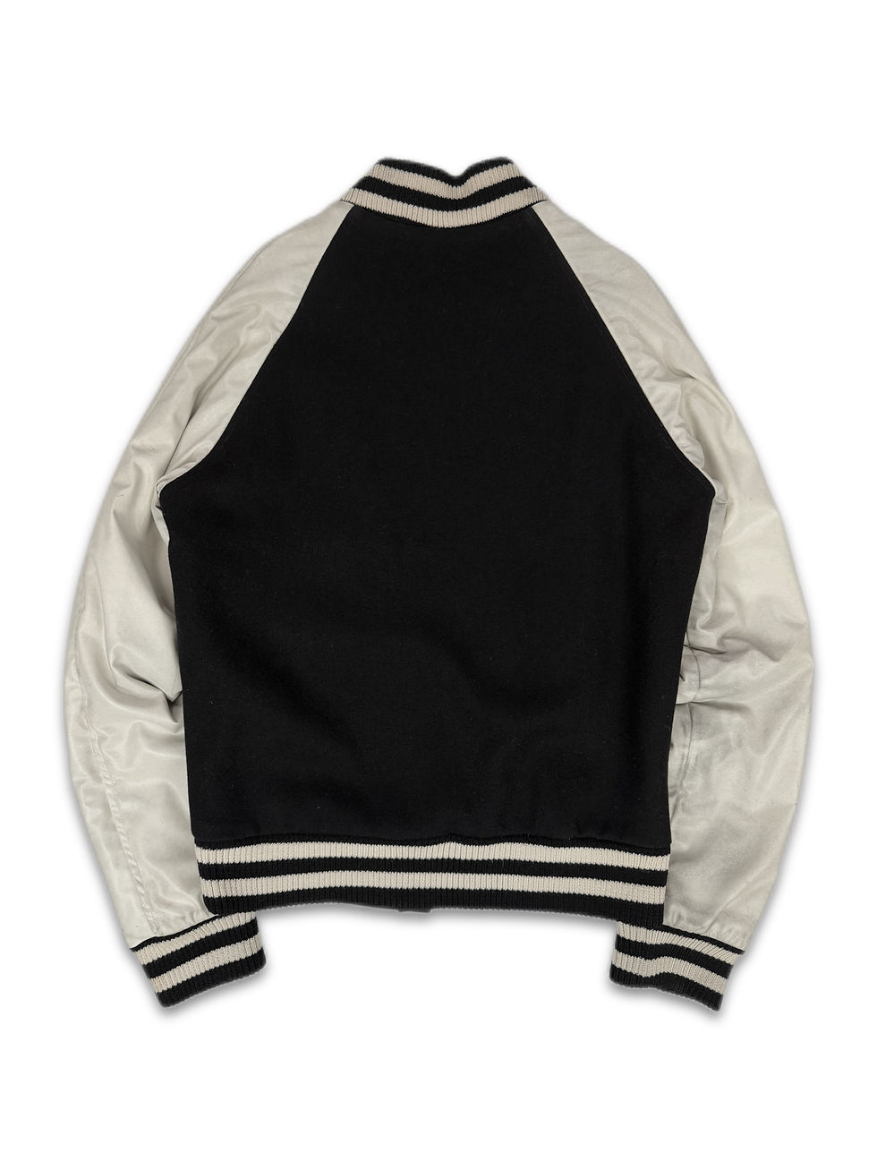 Thumbnail: AW02 Raf Simons ‘Virginia Creeper’ Q Leather Varsity Jacket