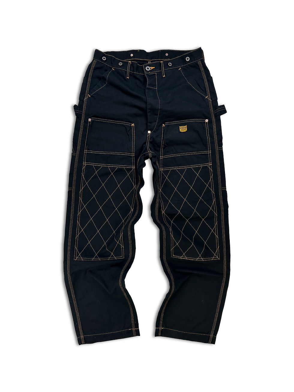 Thumbnail: AW24 Kapital ‘Lumbar’ Contrast Stitch Carpenter Pants