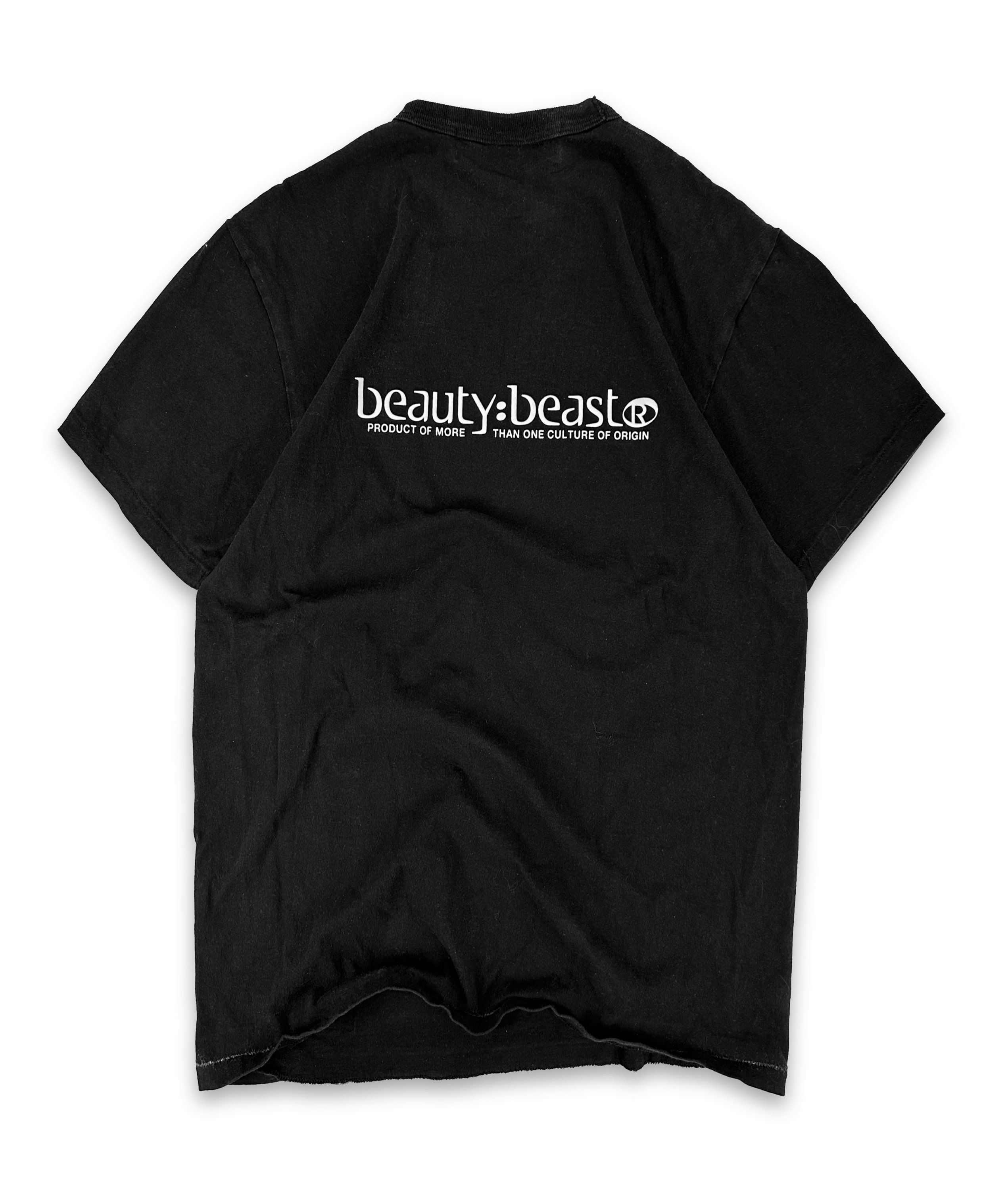 90s Beauty:Beast Back Logo Patch T-Shirt