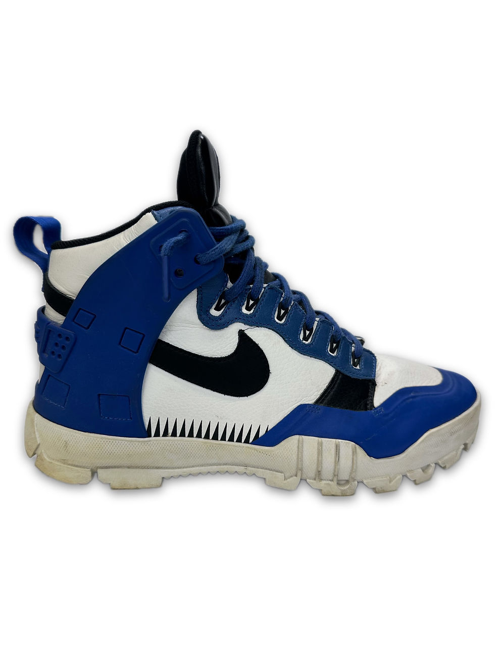 Thumbnail: 2016 Undercover x Nike SFB ‘Jungle’ Dunk Blue Leather Hi-top Sneakers