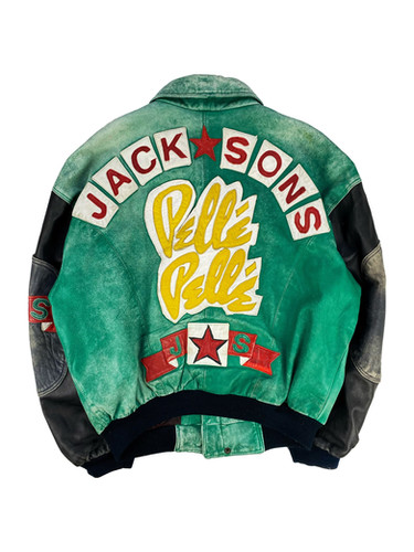 あ*お様 90s pelle pelle leather bomber jack あ*お様 90s pelle pelle leather bomber jack - メルカリ