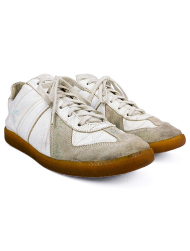 SS02 Maison Margiela 'Graffiti' 1/1 Artisanal GAT Sneakers