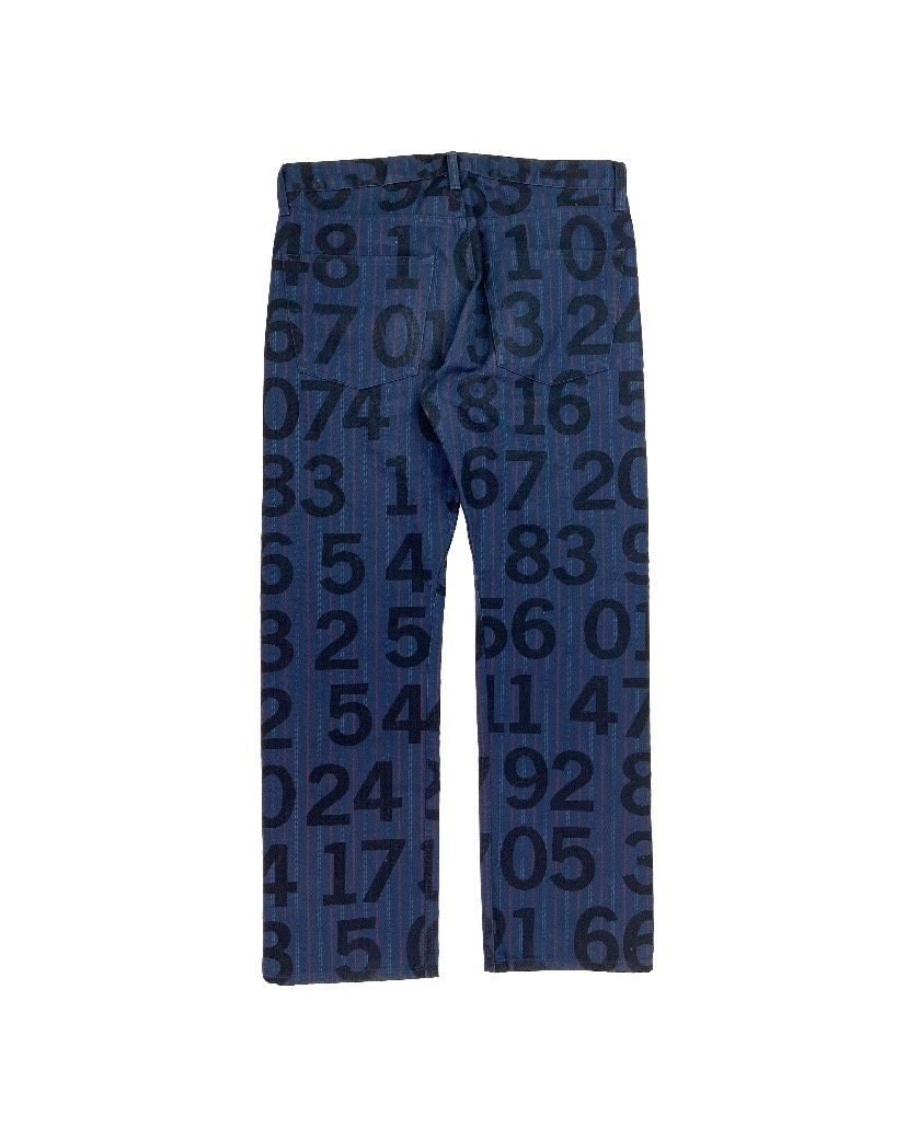 Thumbnail: SS03 Junya Watanabe Man “Numbers” Monogram Trousers