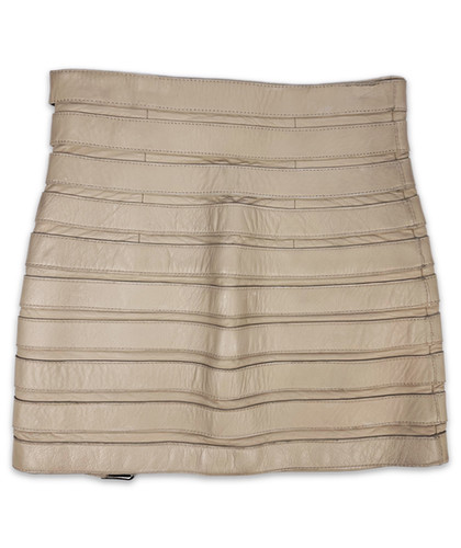 スカート Dolce & Gabbana belt design mini skirt DOLCE&GABBANA Embellished floral-print crepe de chine mini