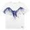 Thumbnail: Alexander McQueen Scribble Print Eagle Graphic White T-Shirt