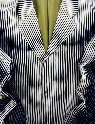 SS96 Jean Paul Gaultier 'Muscle' Trompe L'Oeil Suit Jacket