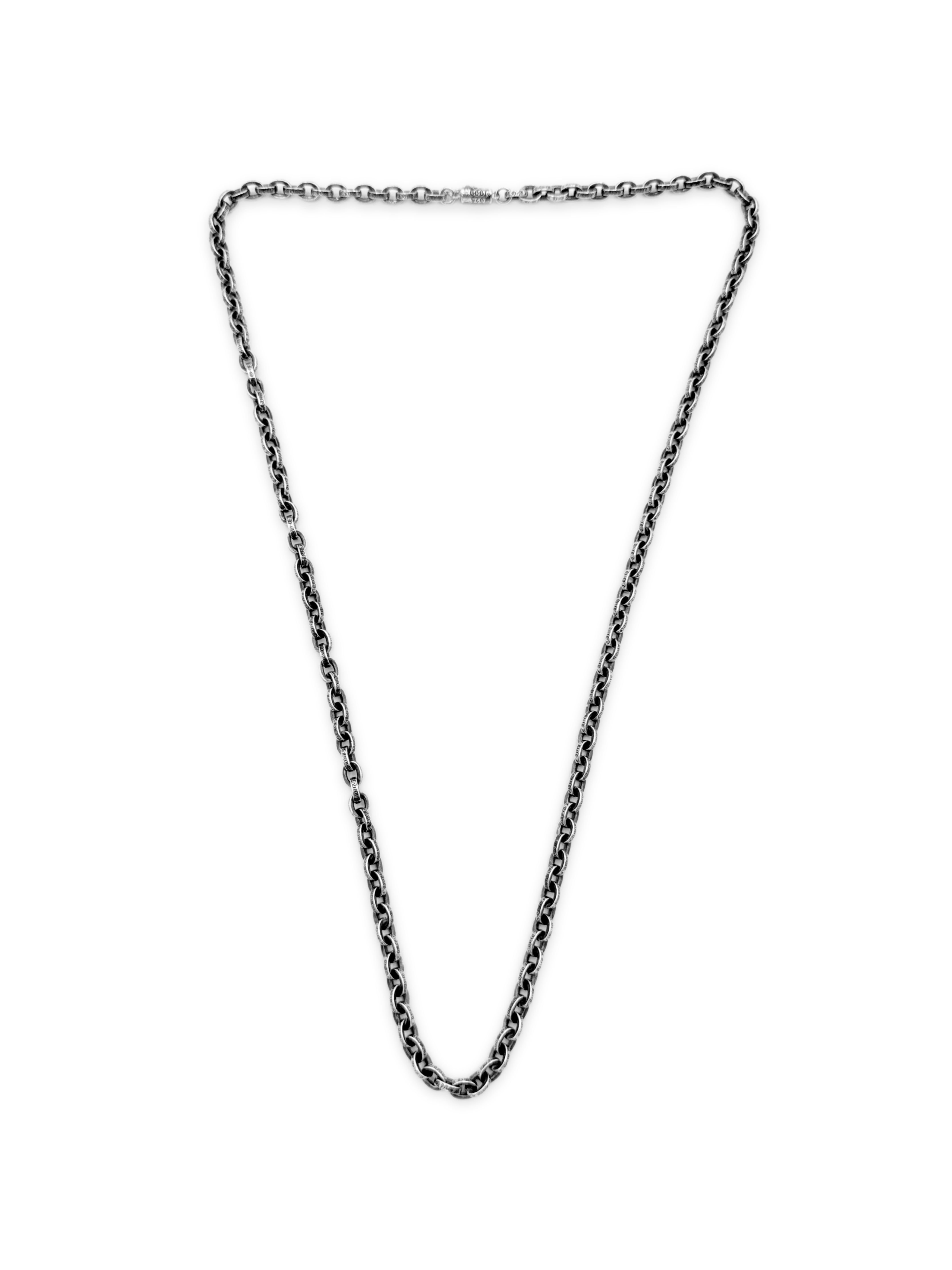Chrome Hearts Paper Chain 24 in .925 Silver Necklace Chain