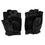 Thumbnail: 00s Kadoya Perforated Fingerless Black Leather Gloves