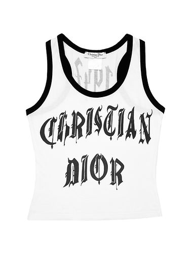 SS02 Dior by John Galliano “1947” Gothic Tank Top | ArchiveThreads