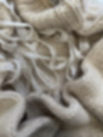 Thumbnail: 90s Yohji Yamamoto SAMPLE ‘Tassel’ Chunky Knit Turtleneck Sweater