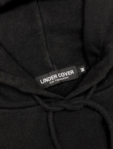SS1999 Undercover “Relief” Groupie Metallic Graphic Hoodie SS1999 Undercover “Relief” Groupie Metallic Graphic Hoodie