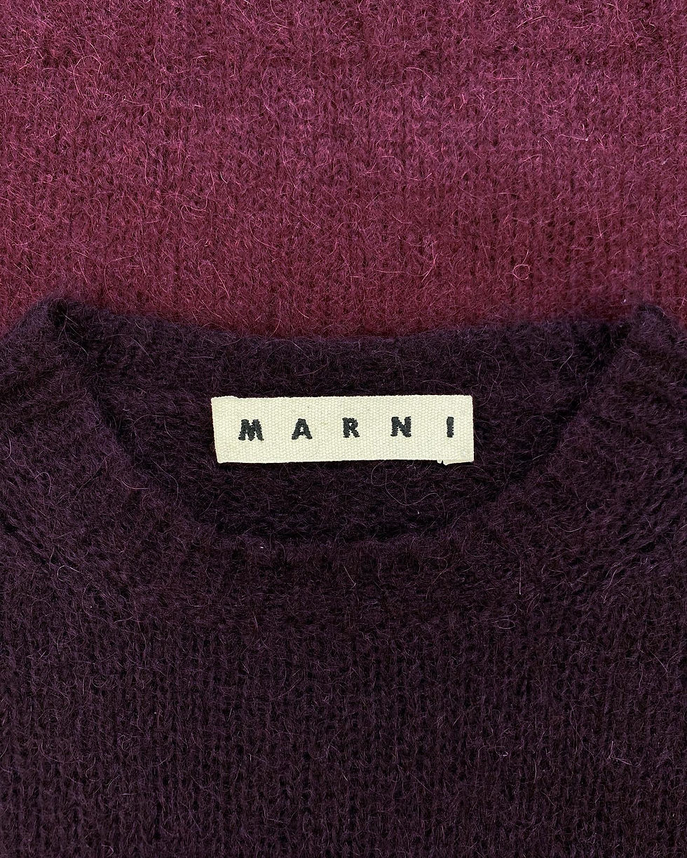 Thumbnail: Marni Split Gradient Wool Knitted Sweater