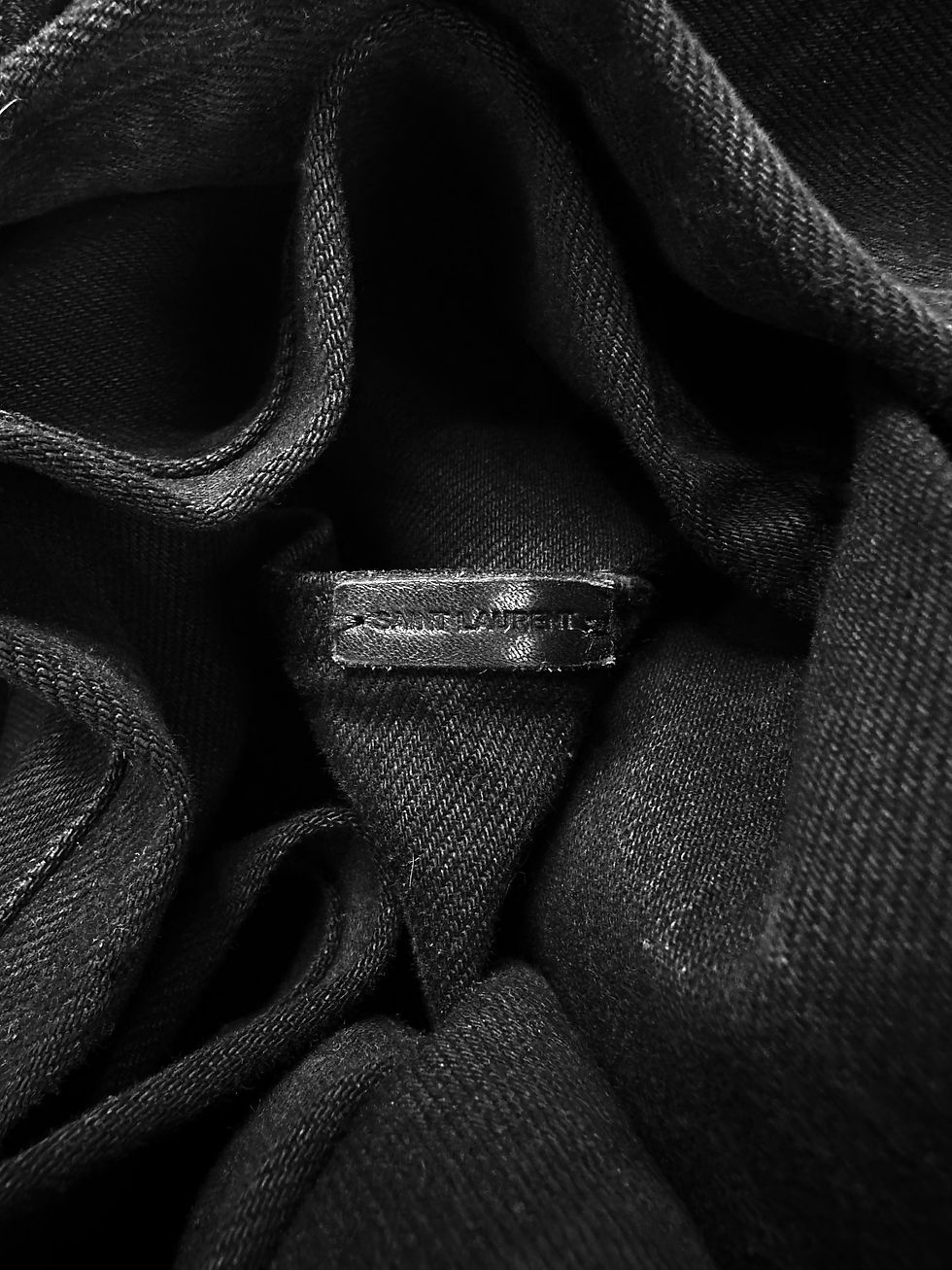 Thumbnail: SS20 Saint Laurent Pairs ‘D02’ Black Skinny Denim 