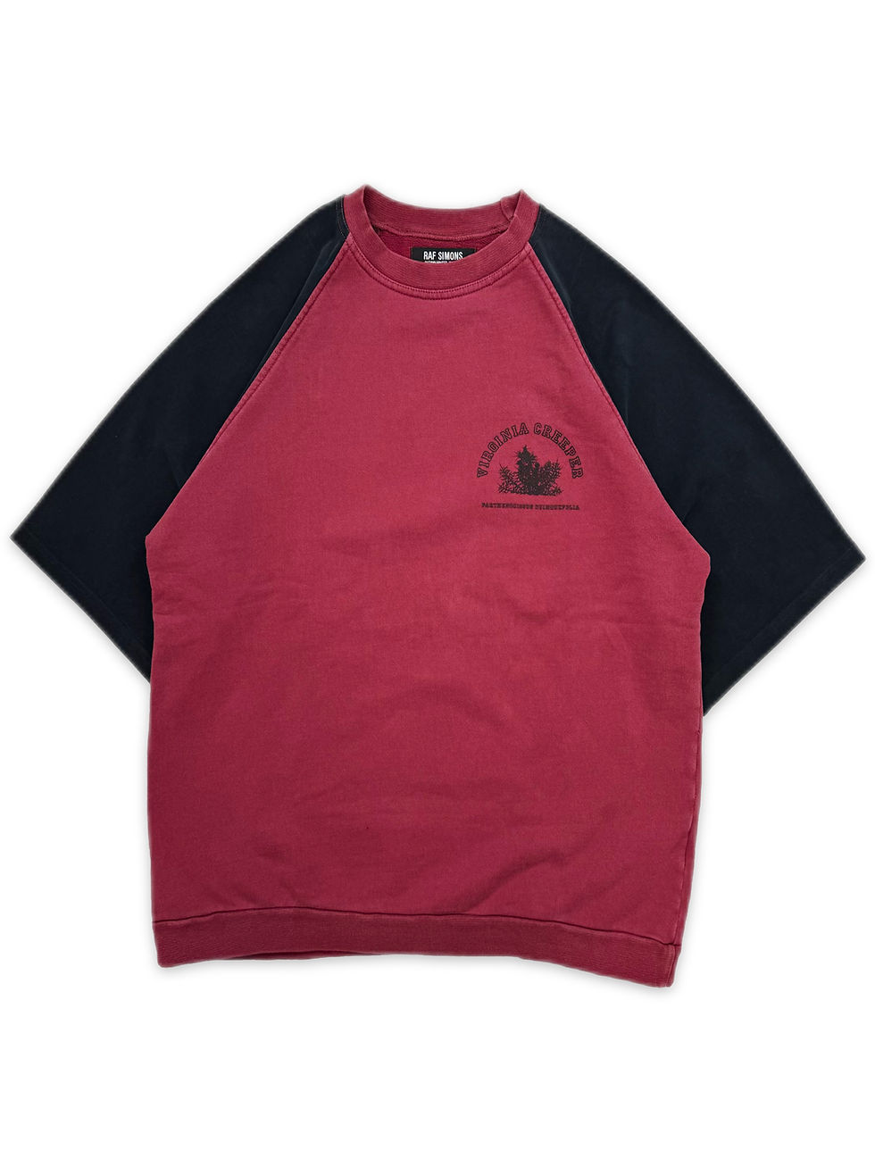 Thumbnail: AW02 Raf Simons ‘Virginia Creeper’ Red Raglan T-Shirt