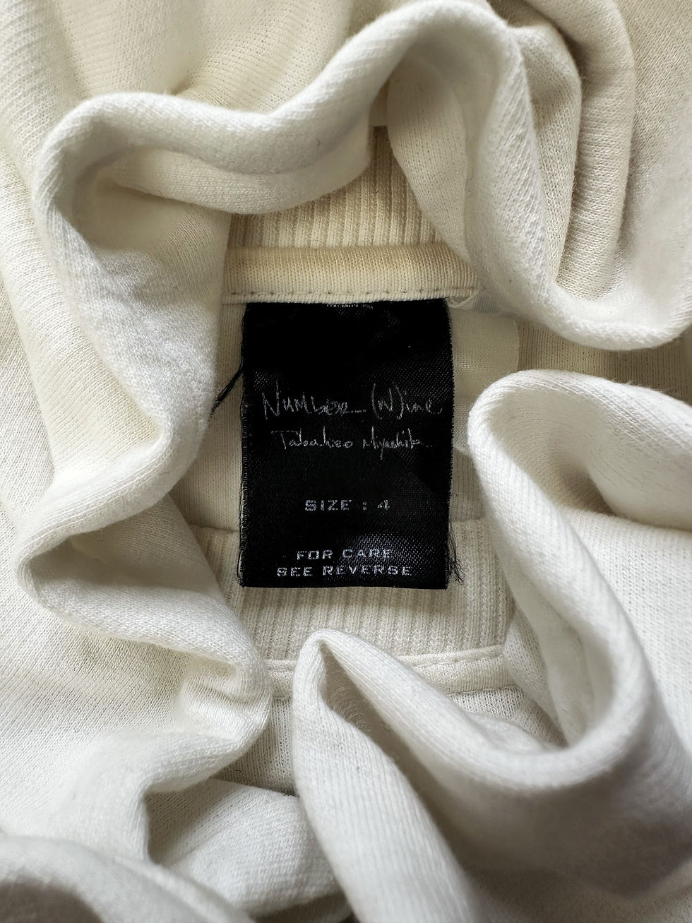 Thumbnail: 00s Number (N)ine ‘Superstar’ Patched Collegiate Crewneck