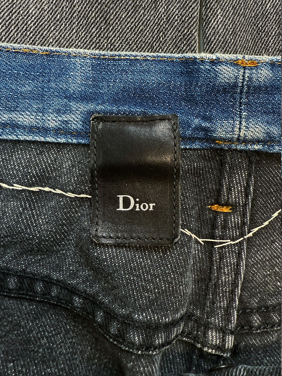 Thumbnail:  AW06 Dior Homme ‘These Grey Days’ Cummerbund Hedi Slimane Jeans