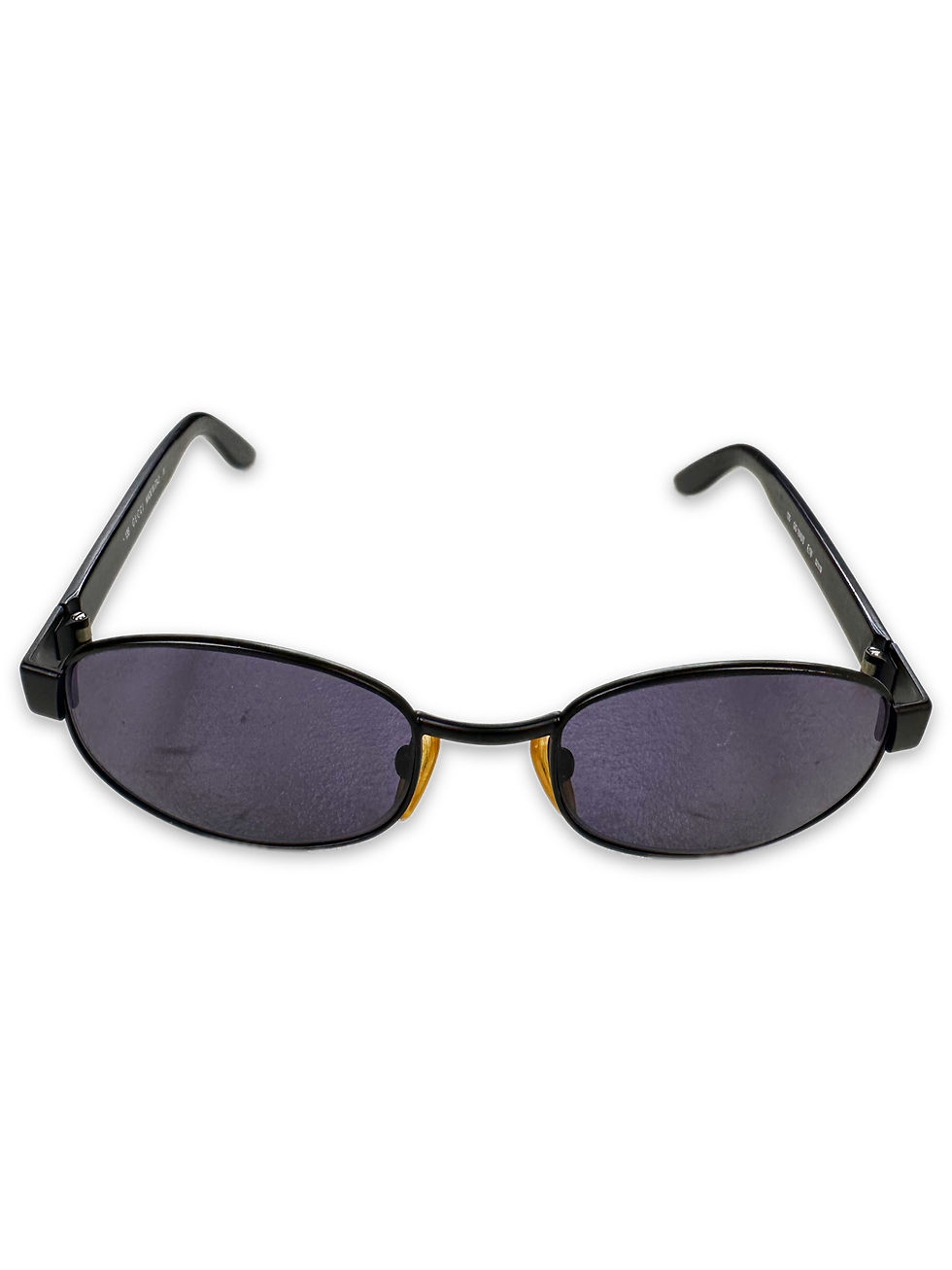 Thumbnail: 00s Gucci Purple Tint Slim Oval Frame Sunglasses