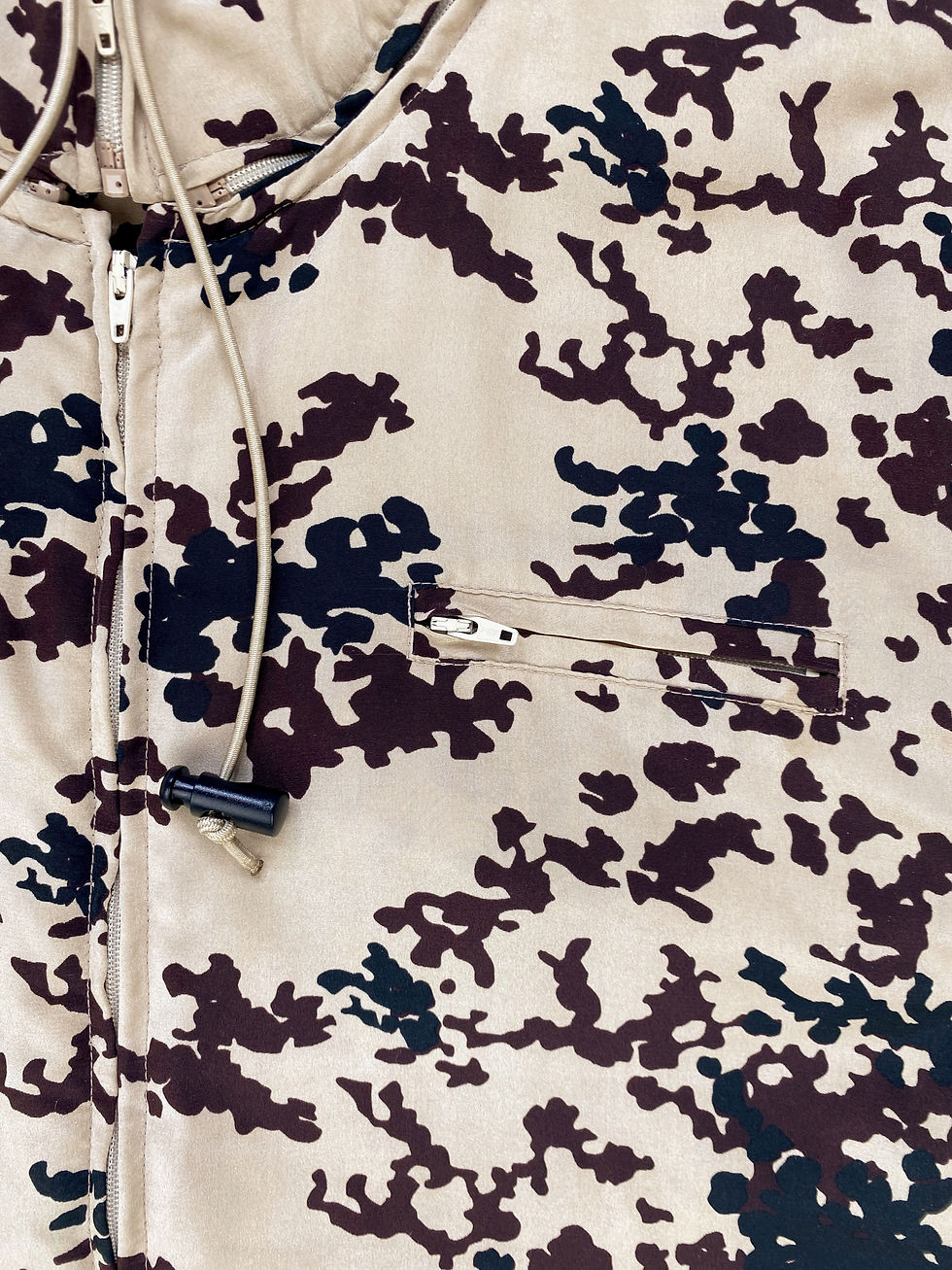 Thumbnail: AW99 Undercover “Small Parts” Digi Camo Zippered Jacket