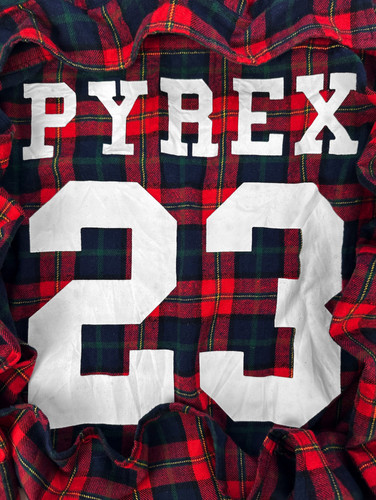 Ralph Lauren Pyrex Vision Off White 2013 Pyrex Vision By Virgil Abloh ‘23’  Red Checkered Long Sleeve Flannel