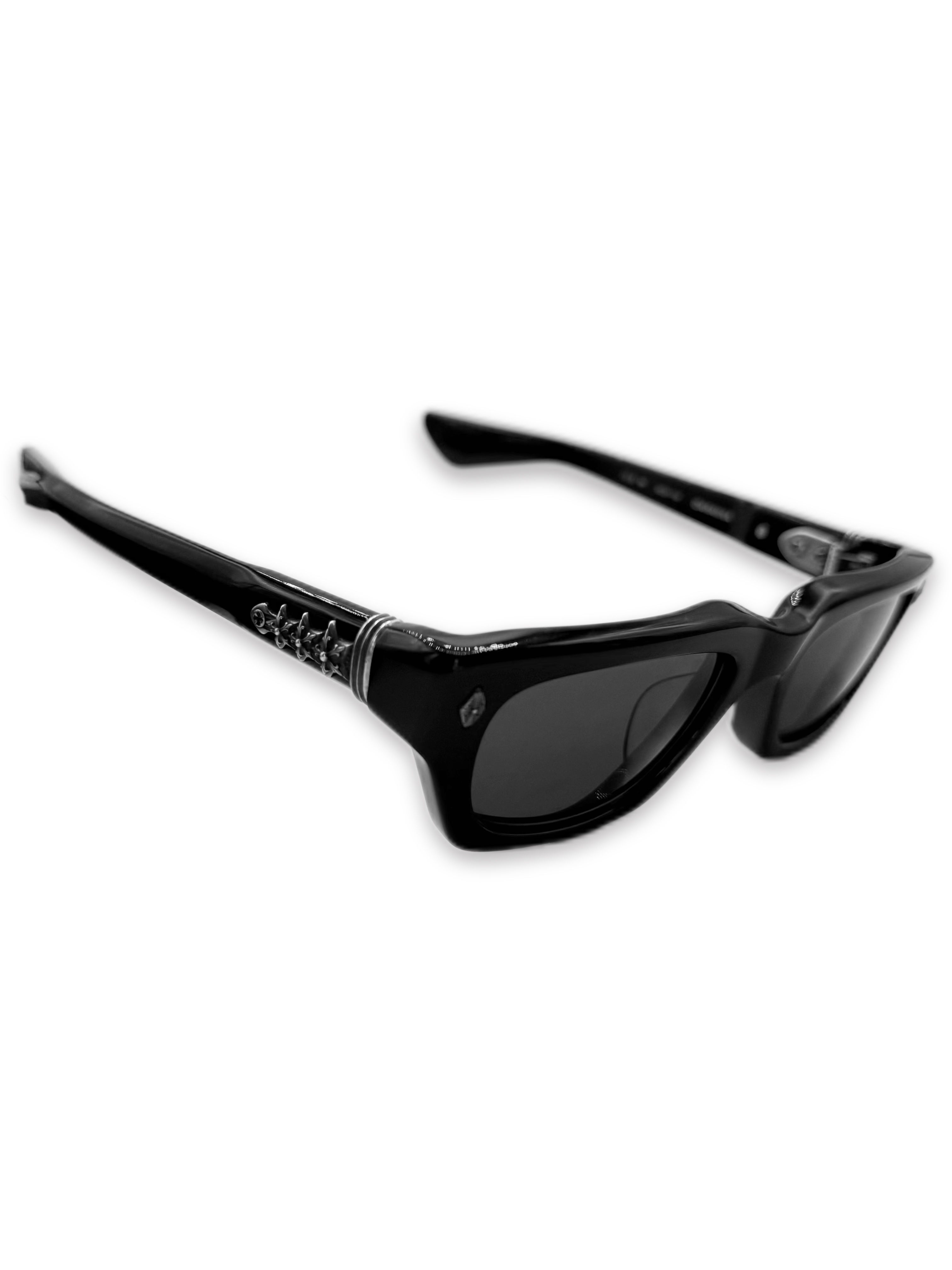 Chrome Hearts ‘Idawanna’ Star Black Square Sunglasses 