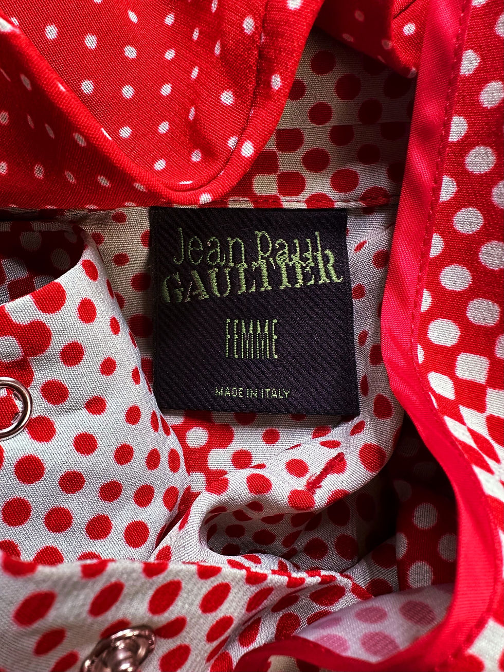 Thumbnail: SS96 Jean Paul Gaultier ‘Muscle’ Trompe L’Oeil Suit Jacket