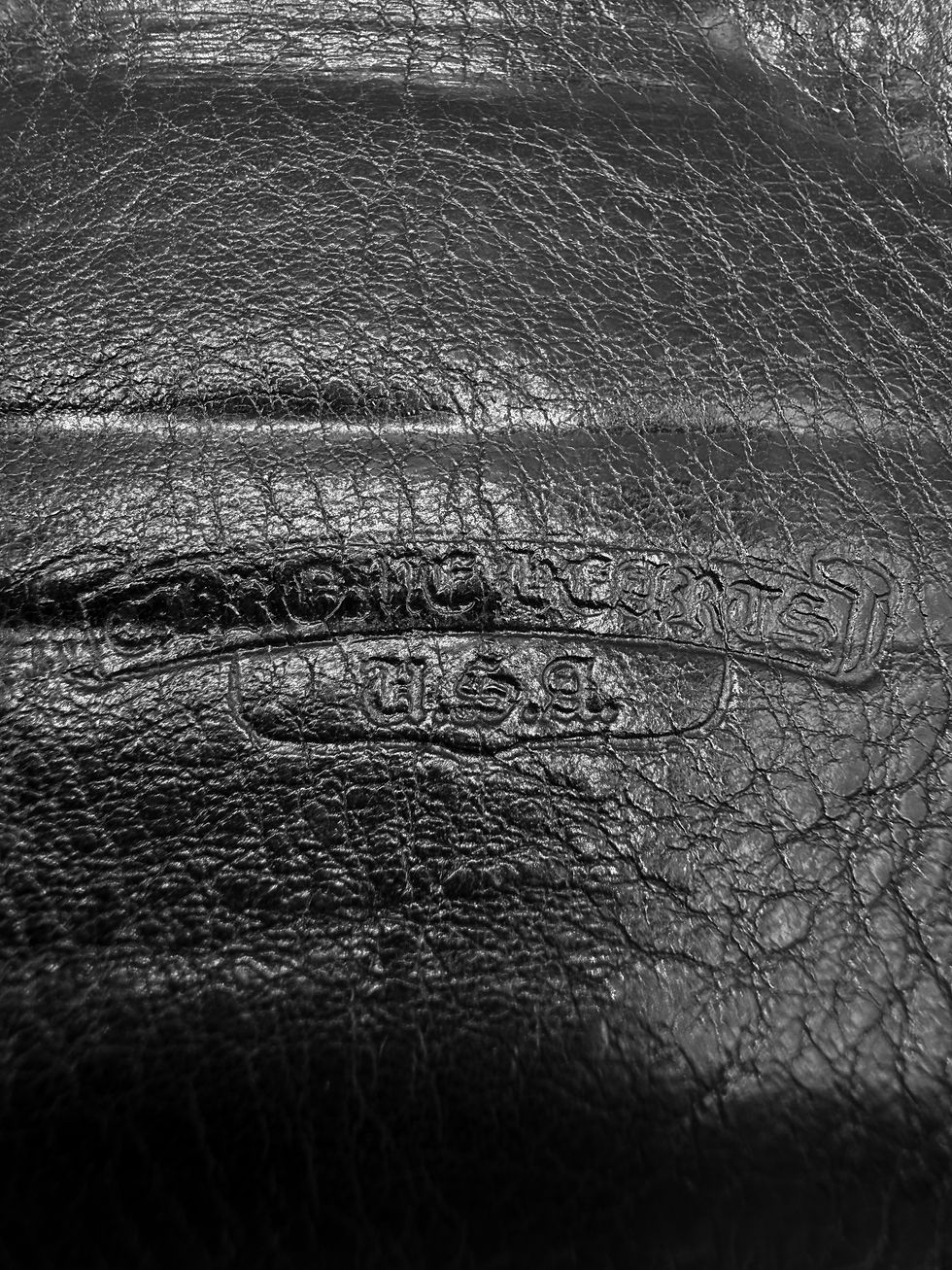 Thumbnail: Chrome Hearts Alligator Black Leather Bifold Wallet