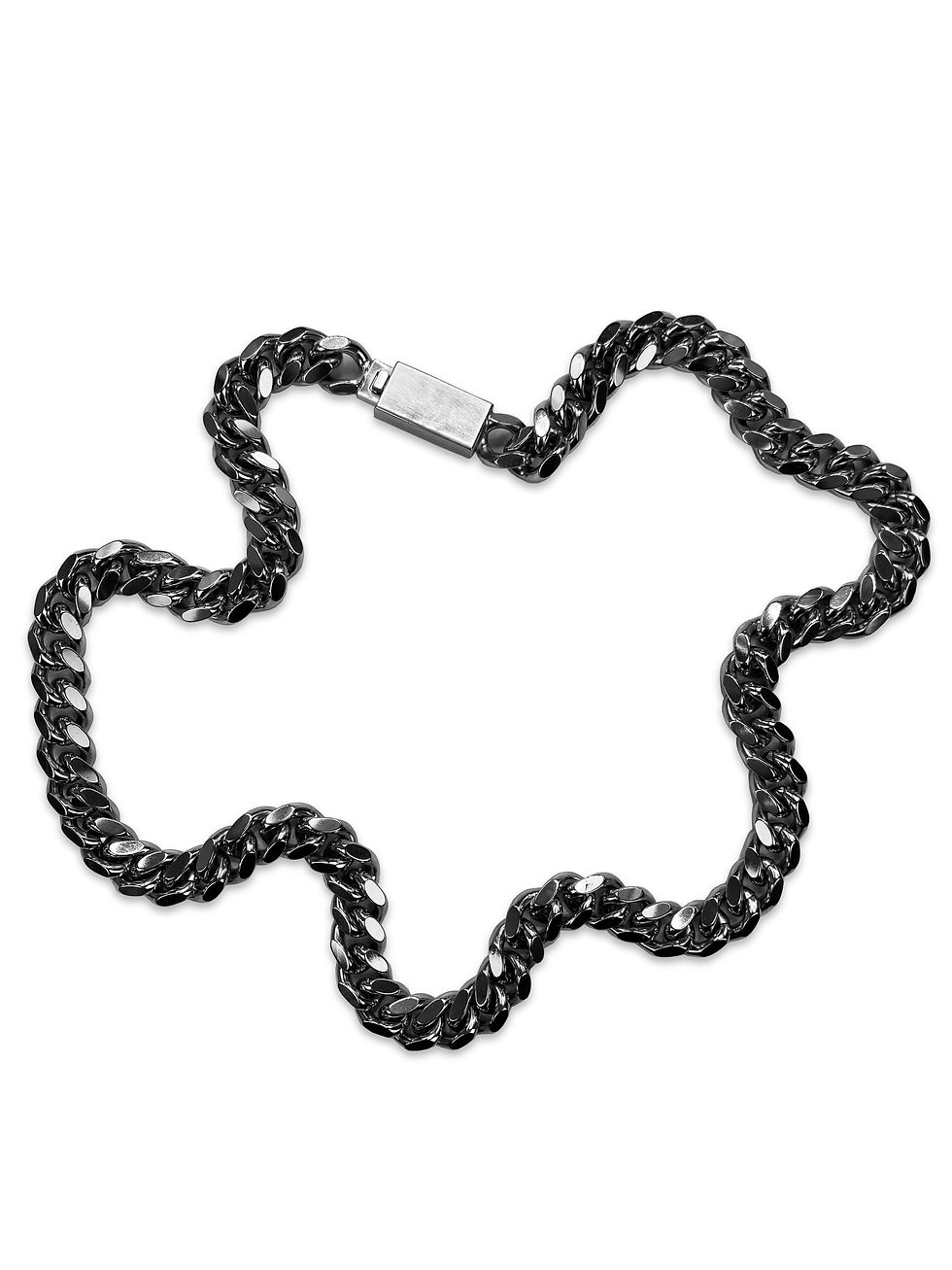 Thumbnail: 00’s Helmut Lang Silver Cuban Link Wallet Chain