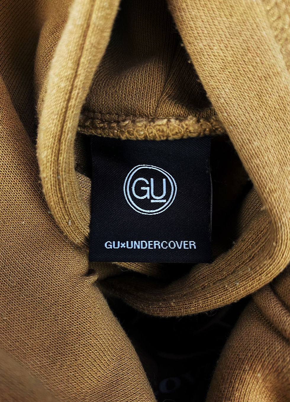 Thumbnail: Undercover ‘Mushroom’ Tan Heavyweight Spellout Hoodie