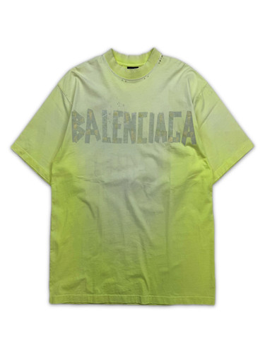 【Balenciaga❤️】ネオンイエロー Tシャツ BALENCIAGA（Tシャツ/カットソー(半袖/袖なし) ・ イエロー/黄色