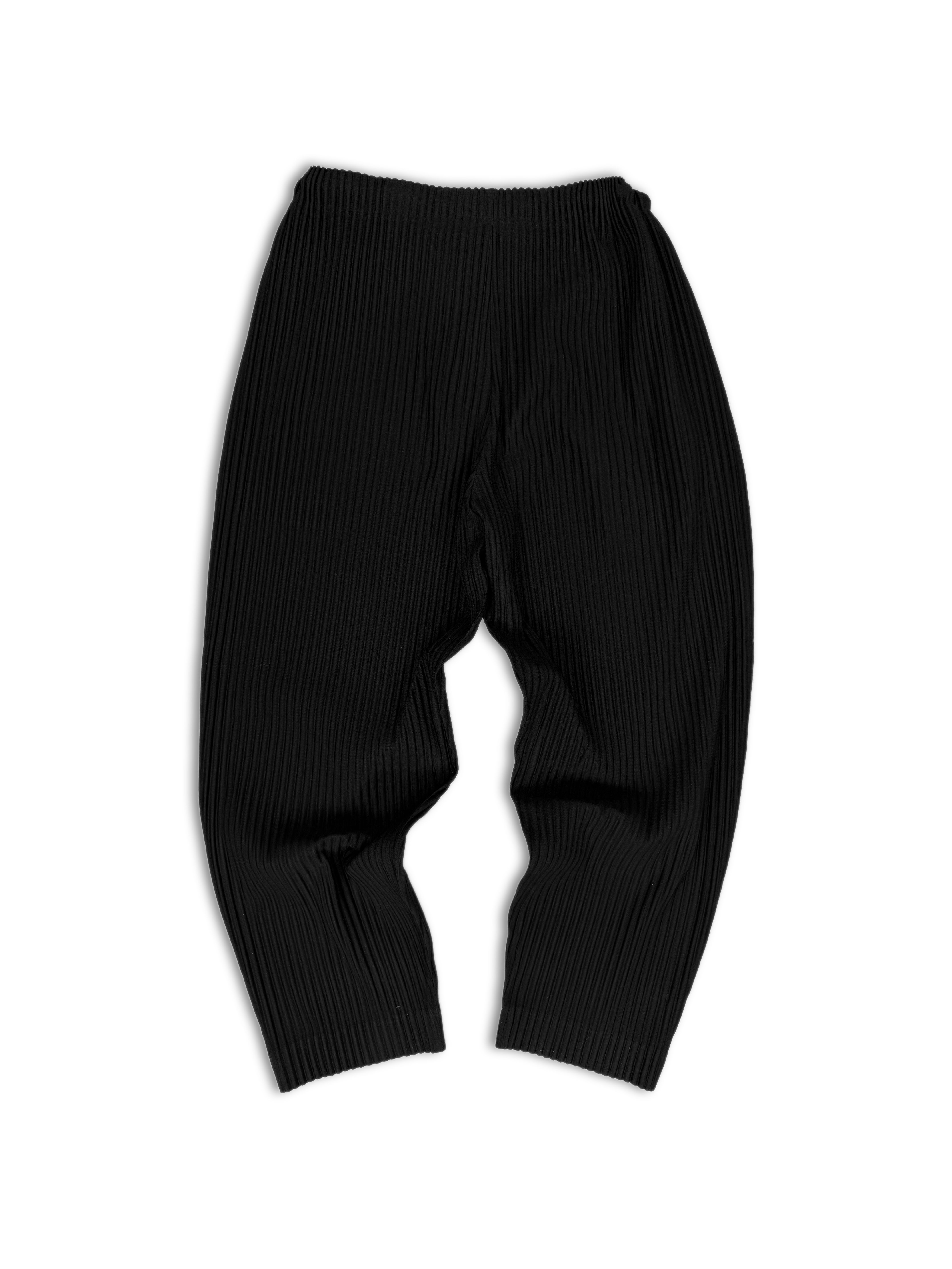 Issey Miyake Homme Plisse Black Pleated Pants