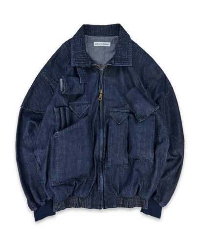 AW86 Katharine Hamnett 'Diamond' Pocket Re-edition Denim