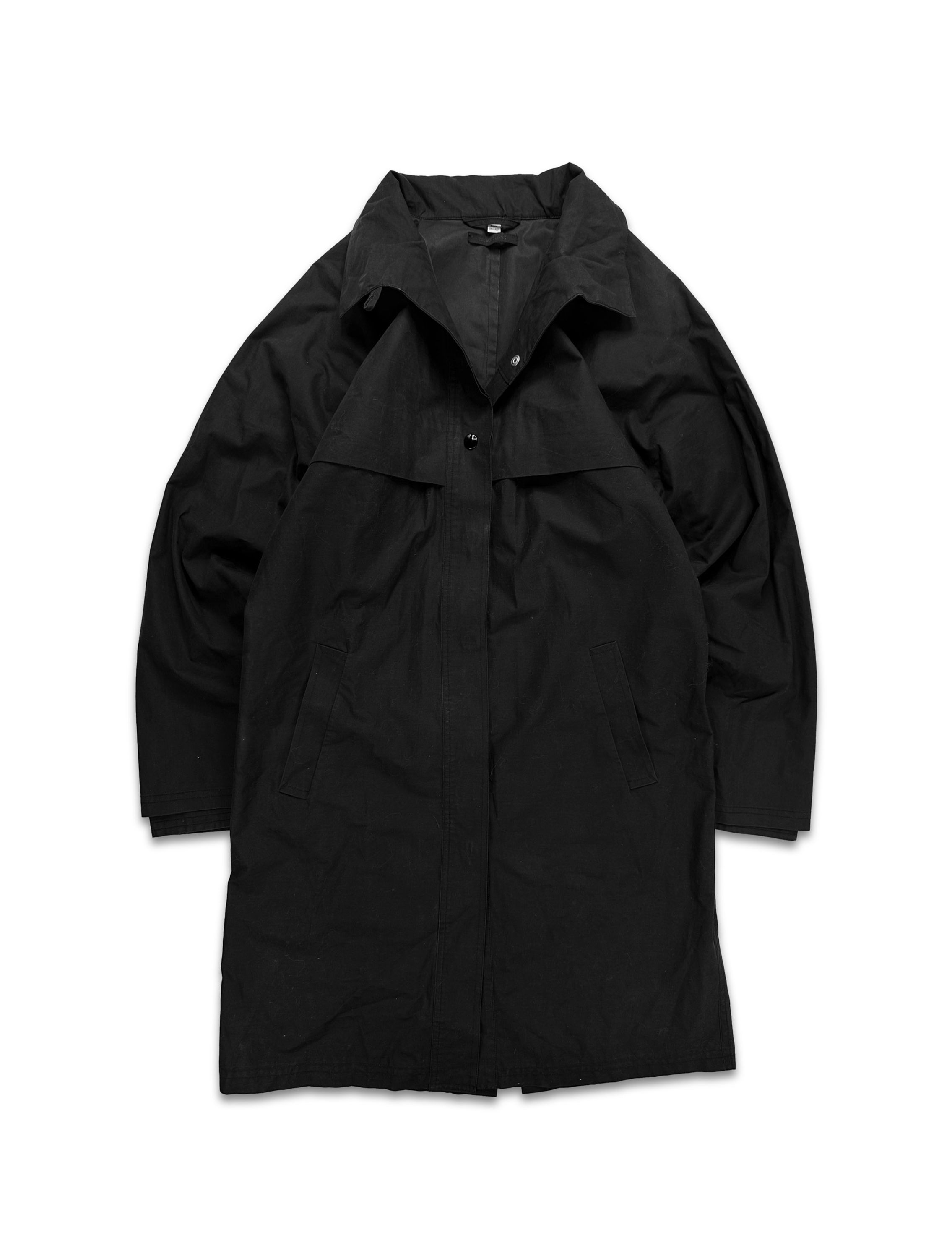 00s Helmut Lang ‘Bondage’ D-Ring Double Layered Trench Coat