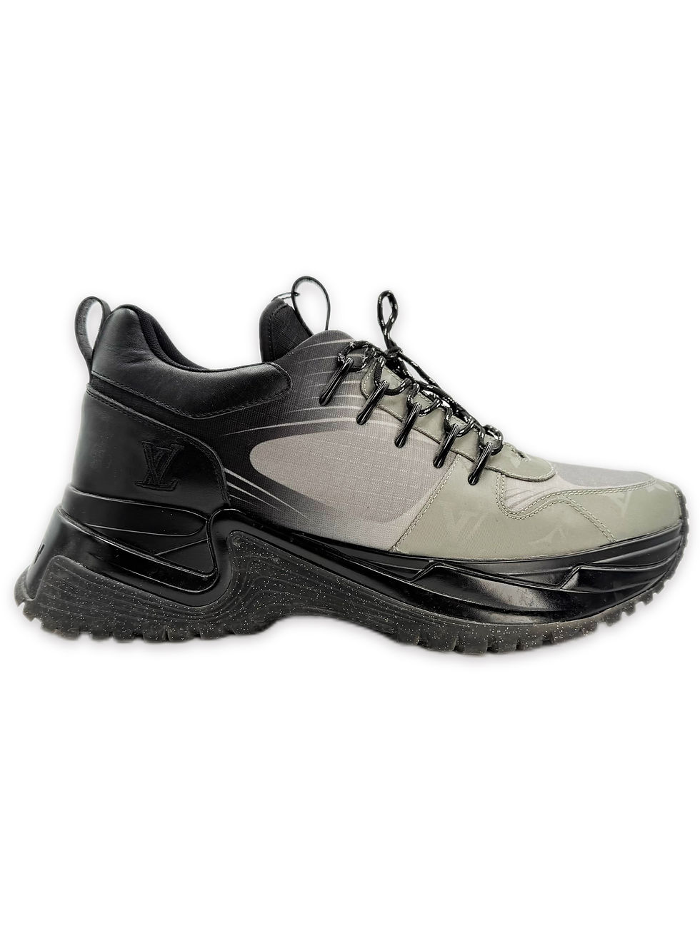 Thumbnail: AW18 Louis Vuitton ‘Run Away Pulse’ Black Gradient Sneakers