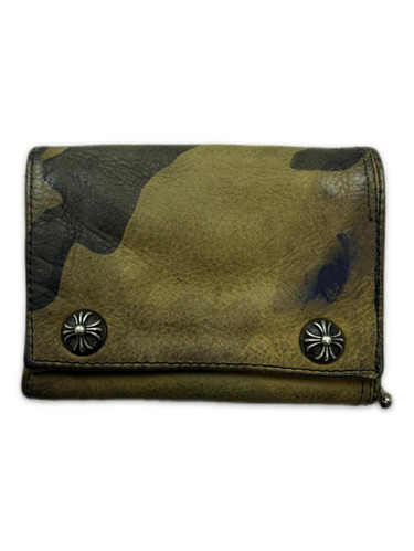 Portafoglio Uomo GEORGE Trifold – Verde Mimetico – RFID – 6 Tasche Per Carte