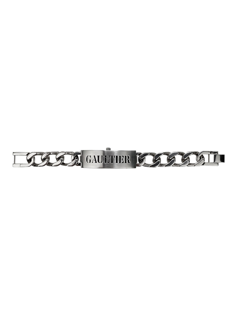 Thumbnail: Jean Paul Gaultier Hinged Cuban Link Watch