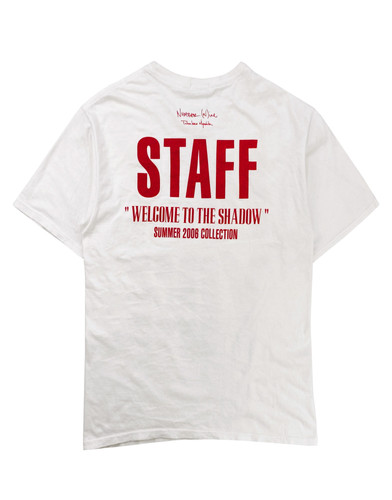 SS06 Number (N)ine 'Fuck You' Staff Exclusive Slogan T-Shirt