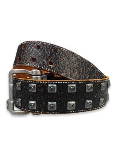 小物 00s oakley studs belt 00s Oakley Studded Leather Metal Buckle Belt | ArchiveThreads