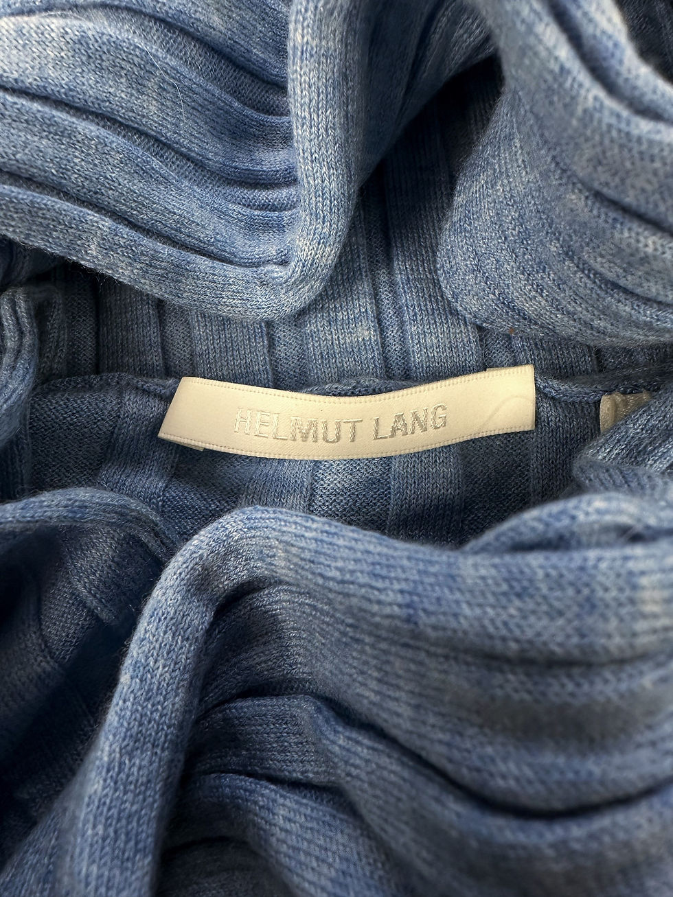 Thumbnail: 00s Helmut Lang ‘Cut Out’ Elbow Ribbed Long Sleeve Shirt