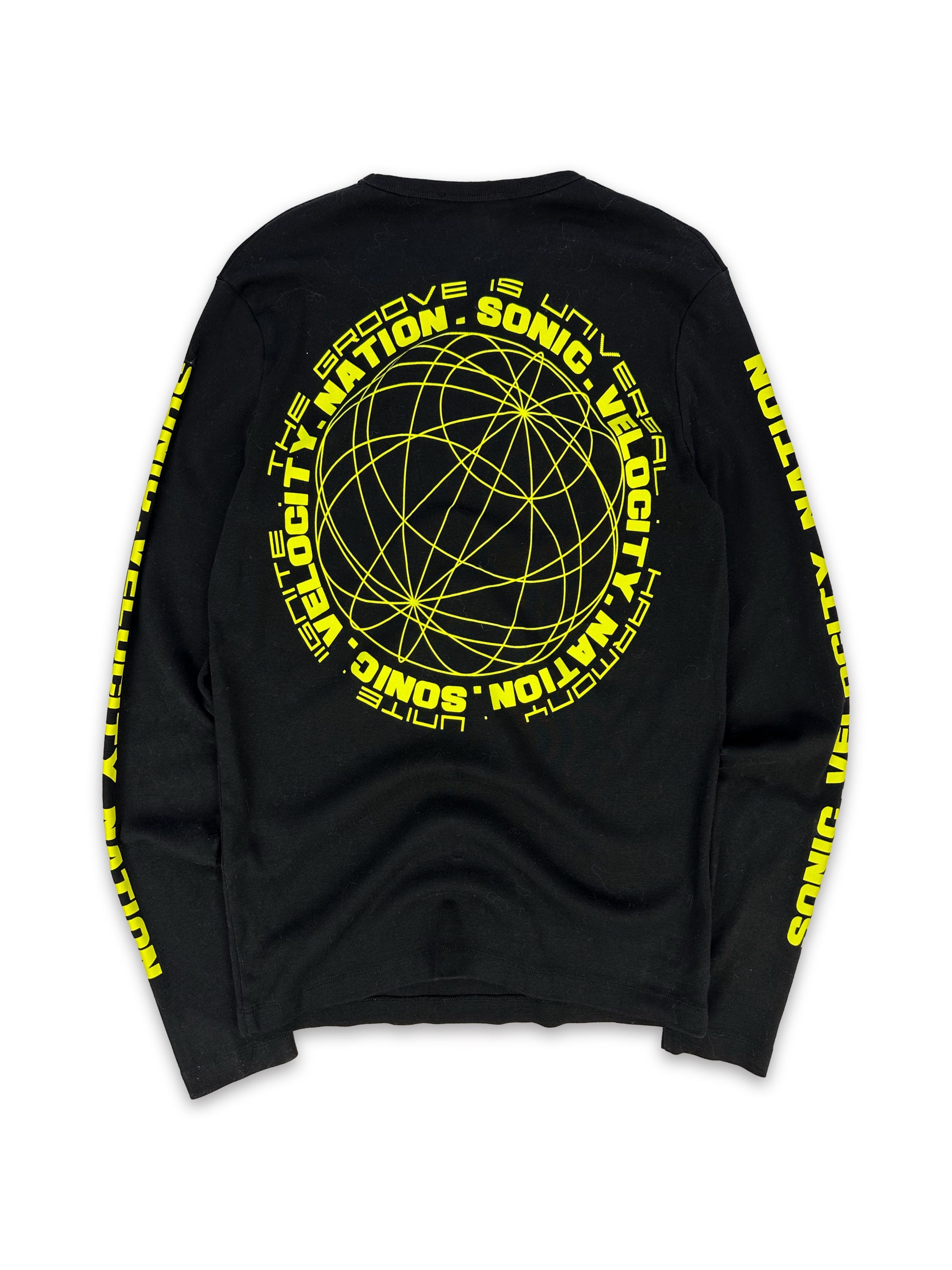 Alexander McQueen ‘Sonic’ Neon Green Long Sleeve Shirt