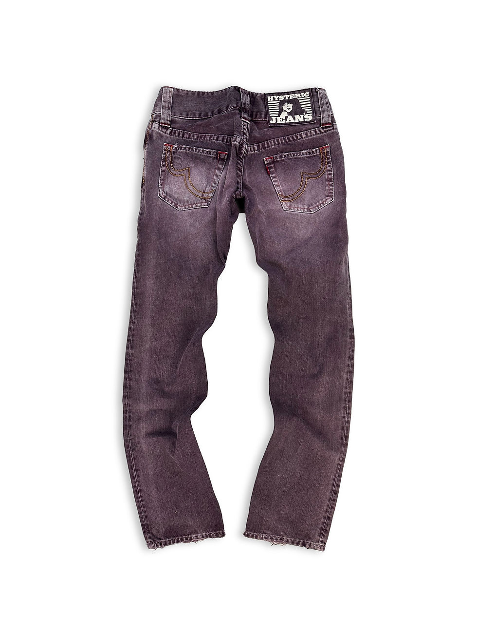 Thumbnail: 00s Hysteric Glamour ‘Big Button’ Burgundy Denim