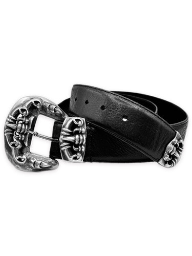 小物 chrome hearts talon belt 36 Chrome Hearts Talon Three Piece Belt – Justin Reed