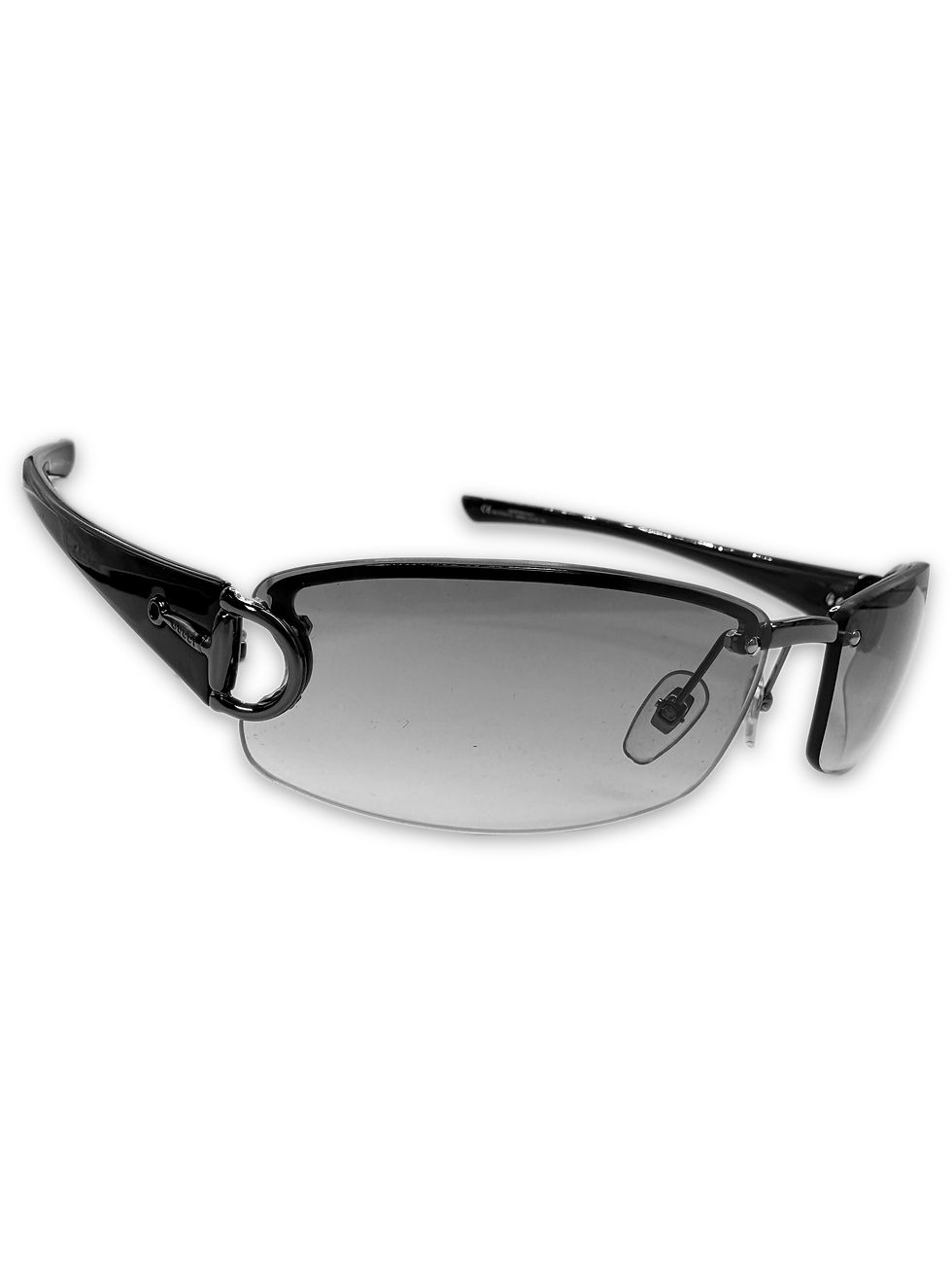 Thumbnail: Gucci Horse Bit Motif Gradient Tint Sunglasses
