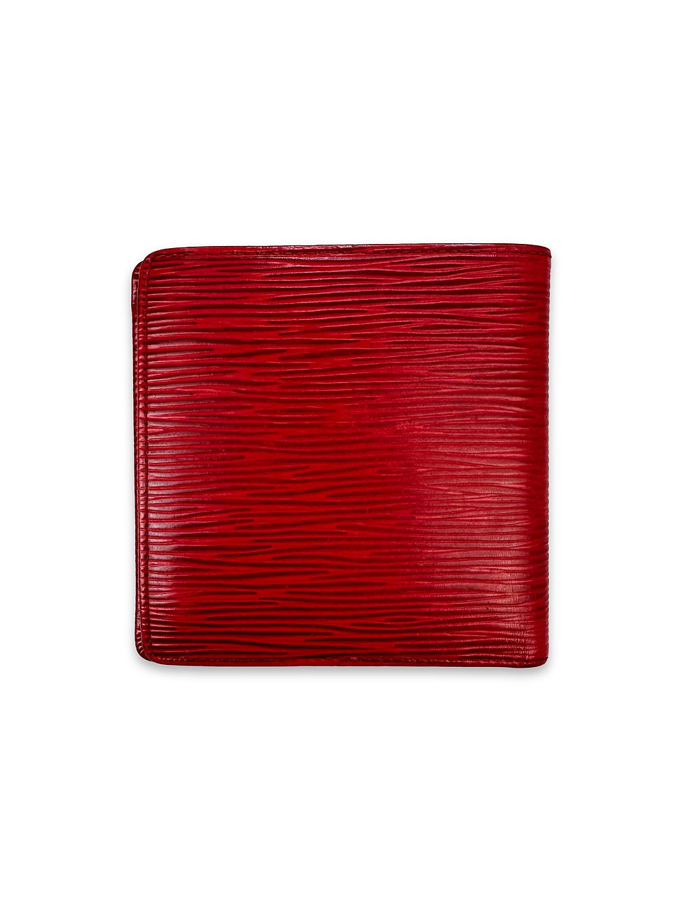 Thumbnail: 00s Louis Vuitton Epi Cherry Red Embossed Bifold Wallet