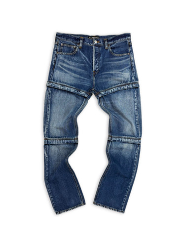 パンツ BALENCIAGA 18ss 3way Convertible Denim BALENCIAGA 18ss 3way Convertible Denim - メルカリ