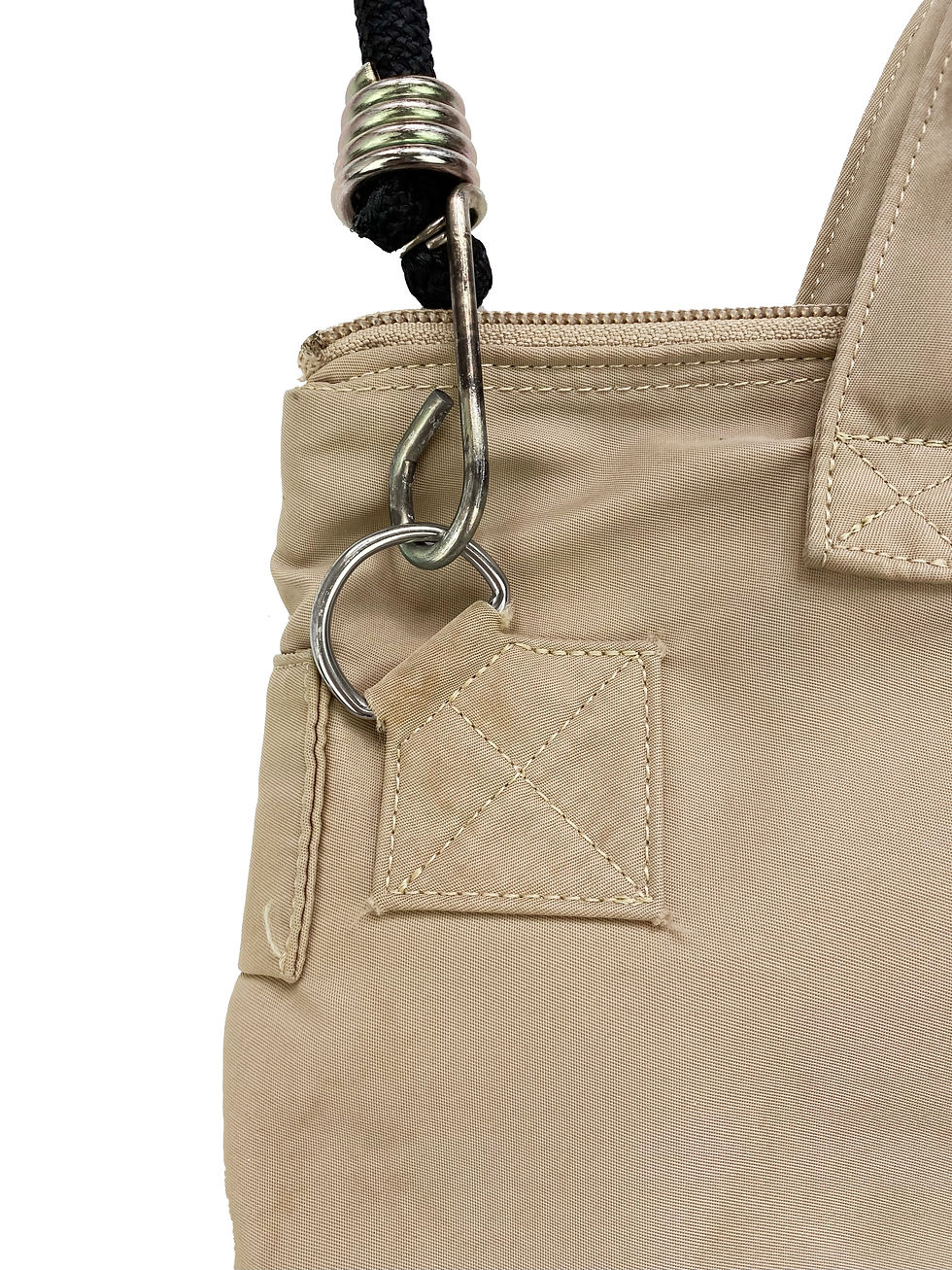 Thumbnail: AW99 Helmut Lang Nylon Crossbody Zippered Bag