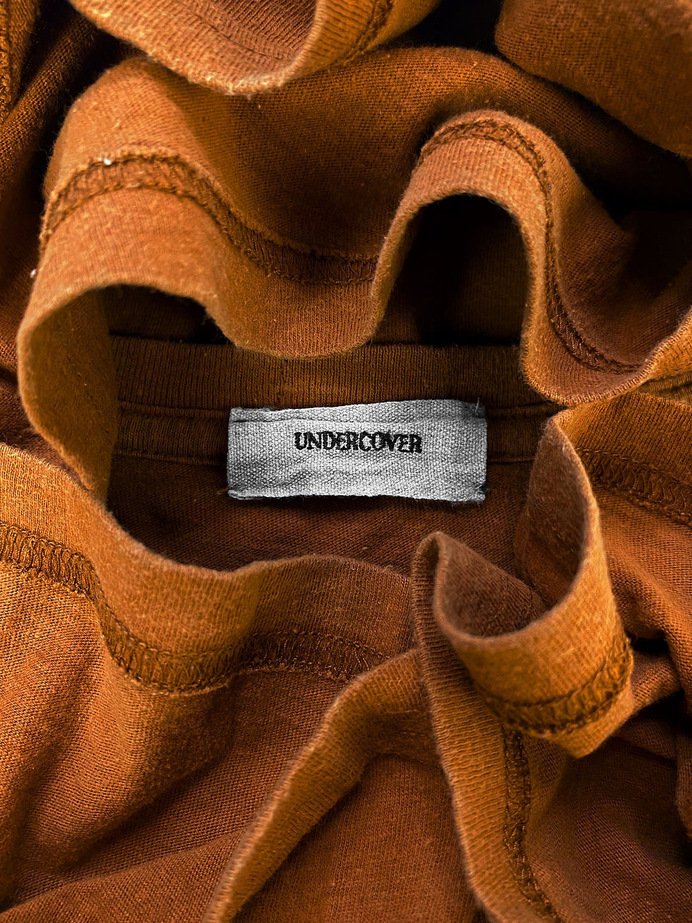 Thumbnail: Undercover ‘Bruit’ Burnt Orange Collegiate Logo T-Shirt