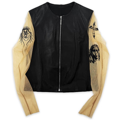 00s Katharine Hamnett Ash Wash Back Logo Denim | ArchiveThreads