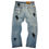 Thumbnail: Chrome Hearts Levi’s 517 15 Cross Patch Orange Tab Light Wash Jeans